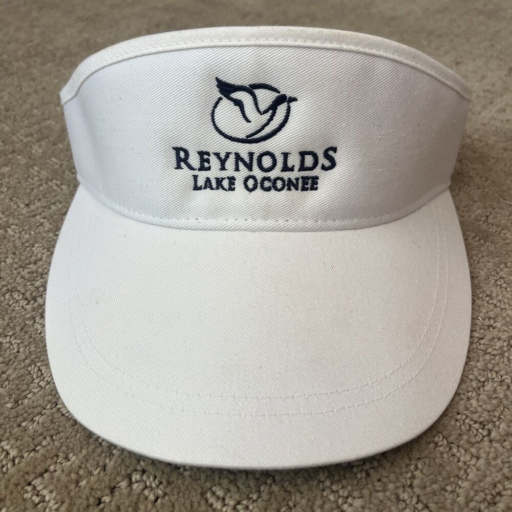 AHEAD HEADGEAR Reynolds Lake Oconee Visor Hat Men's One Size Greensboro Cap Golf